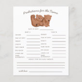 Woodland Beer Twins Predics & Advice Kaart (Voorkant)