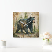 Woodland Beer wandklok (Huis)