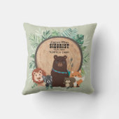 Woodland Birth Pillow Kussen (Achterkant)