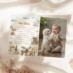 Woodland Birthday Time Capsule Note Bericht Kaart<br><div class="desc">Woodland Birthday Time Capsule Note Bericht Kaart</div>