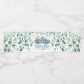 Woodland Blue Vrachtwagen Waterfles Label Etiket (Enkel label)
