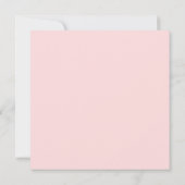 Woodland Blush Monogram Save the Date Square (Achterkant)