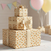 Woodland Boho Floral Cadeaupapier