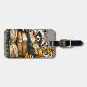  Woodland Book Club Bagagelabel (Voorkant horizontaal)