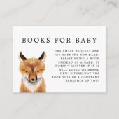 Woodland Book Request Enclosure Kaart (Voorkant)