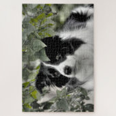 Woodland Border Collie 1014 Piece Legpuzzel (Verticaal)