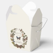 Woodland  Botanisch Baby shower Bedankdoosjes (Geopend)