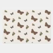 Woodland  Botanisch Baby shower Inpakpapier Vel (Voorkant)