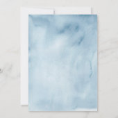 Woodland Boy Blue Pumpkin 1e verjaardag Kaart (Achterkant)