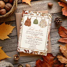 Woodland Boy Wasgoed Baby Shower Uitnodiging
