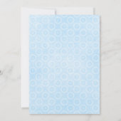 Woodland brengt een Baby shower van het Boek Kaart (Achterkant)