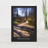 Woodland Bridge Trail - met onze condoleances Kaart (Voorkant)