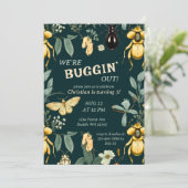 Woodland Bug Forest Verjaardag Kaart (Staand voorkant)