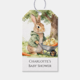 Woodland Bunny Baby Shower Thank You Cadeaulabel