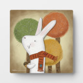 Woodland Bunny met eikel Fotoplaat (Voorkant)