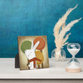 Woodland Bunny met eikel Fotoplaat (Insitu)