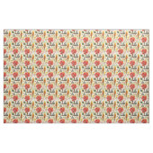Woodland Bunny Rabbit Waterverf Stof (Yard (91,4 cm))