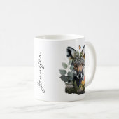 Woodland Butterflies en Fox Mok (Voorkant rechts)