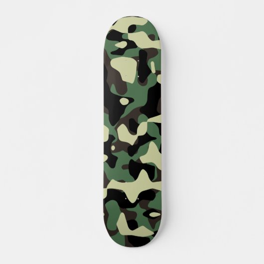 Woodland Camo 2 Deck Skateboard (Voorkant)