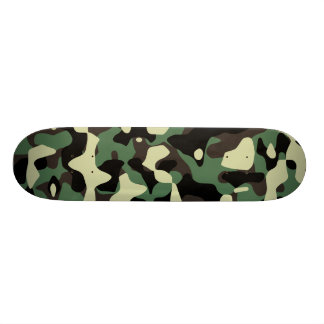 Woodland Camo 2 Deck Skateboard