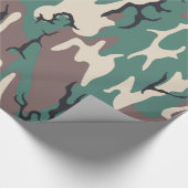 Woodland Camo Cadeaupapier (Hoek)