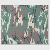 Woodland Camo Cadeaupapier (Vlak)
