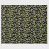 Woodland Camo Cadeaupapier (Vlak)