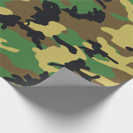 WOODLAND CAMO CADEAUPAPIER (Hoek)