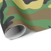 WOODLAND CAMO CADEAUPAPIER (Rol Hoek)
