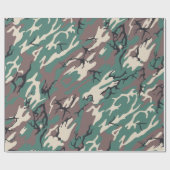 Woodland Camo Cadeaupapier (Vlak)