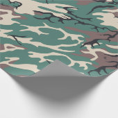 Woodland Camo Cadeaupapier (Hoek)