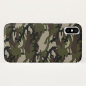 Woodland Camo Case-Mate iPhone Case (Achterkant (horizontaal))