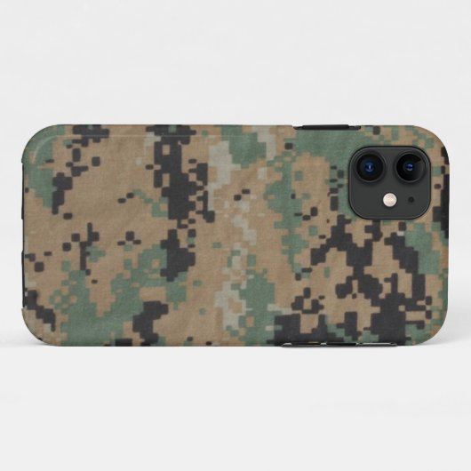 Woodland Camo - Case-Mate iPhone Case (Achterkant (horizontaal))
