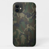 Woodland Camo Fabric Case-Mate iPhone Case (Achterkant)