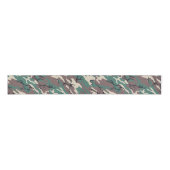 Woodland Camo Grosgrain Lint (Voorkant)