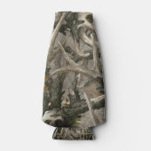 Woodland camo herten hoofd flesjeskoeler (Voorkant)