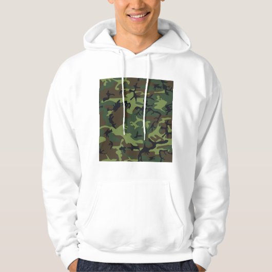 Woodland Camo Hoodie (Voorkant)