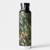 Woodland Camo Insulated Bottle for Camping, Hiking Waterfles (Rechts)