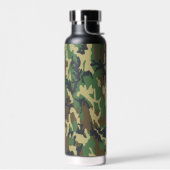 Woodland Camo Insulated Bottle for Camping, Hiking Waterfles (Links)