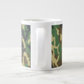 Woodland Camo Jumbo Coffee Mug Grote Koffiekop (Achterkant)