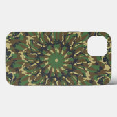 Woodland Camo kaleidoscope Case-Mate iPhone Case (Achterkant (horizontaal))