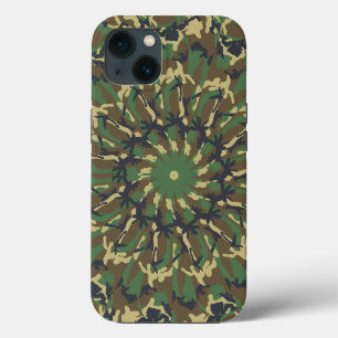 Woodland Camo kaleidoscope Case-Mate iPhone Case