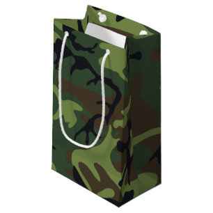 Woodland Camo Klein Cadeauzakje