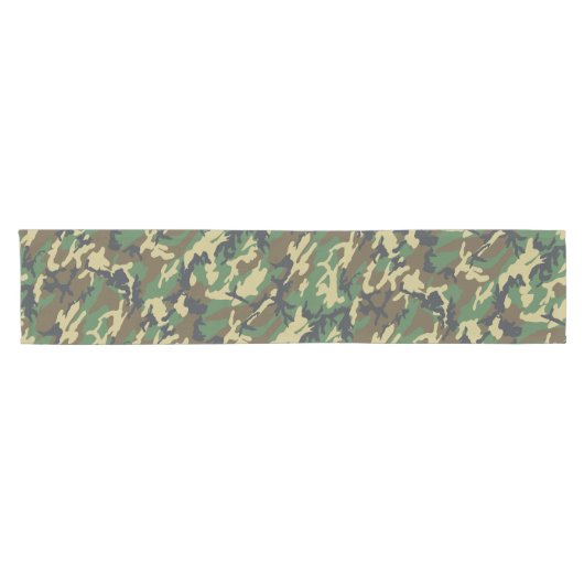 Woodland Camo Korte Tafelloper (Horizontaal)