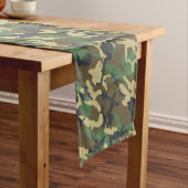 Woodland Camo Korte Tafelloper (Voorbeeld)