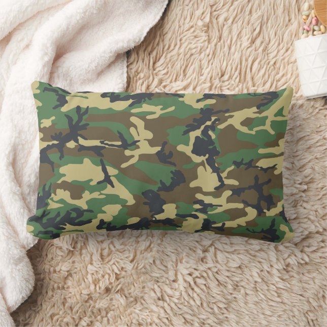 Woodland Camo Kussen (Deken)