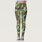 Woodland Camo Leggings (Voorkant)