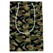 Woodland Camo Medium Cadeauzakje (Voorkant)
