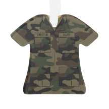 Woodland Camo militair gepersonaliseerd beroep