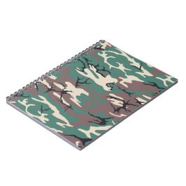 Woodland Camo Notitieboek